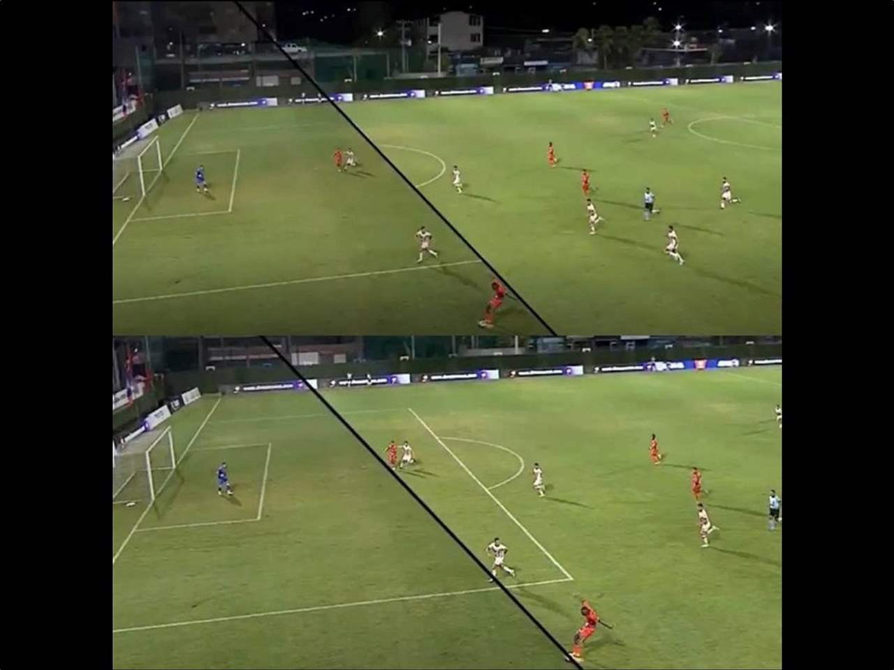 فيديو - أغرب "خط تسلل" في الدوري الفنزويلي