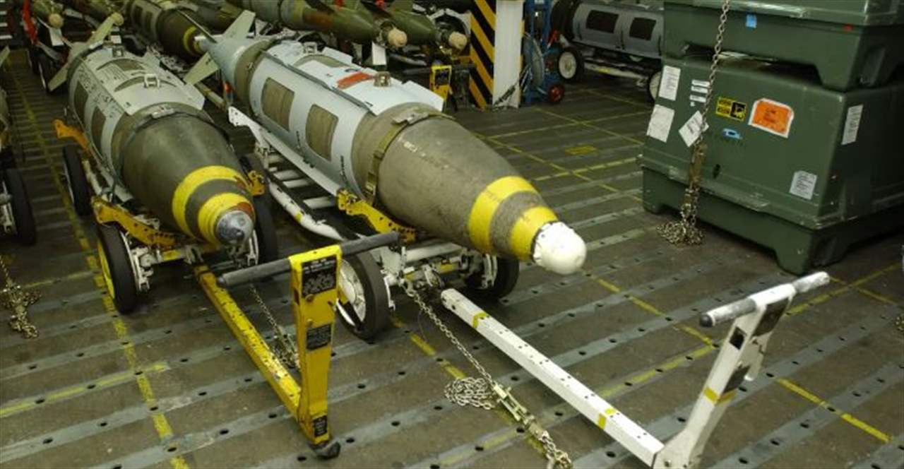 تزن نصف طن.. واشنطن تصادق على إرسال شحنة قنابل إلى" إسرائيل"