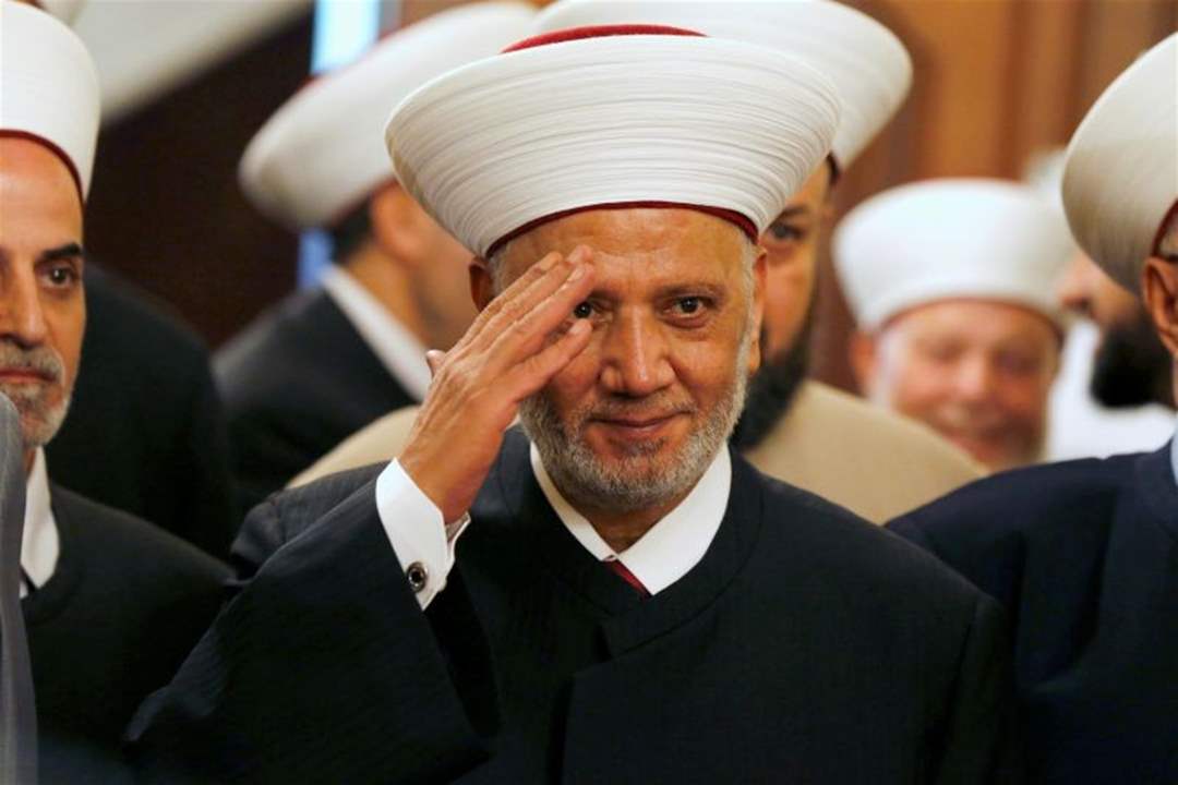 مفتي الجمهورية يُدين قصف المصلّين ويوجه نداءً للبنانيين! 