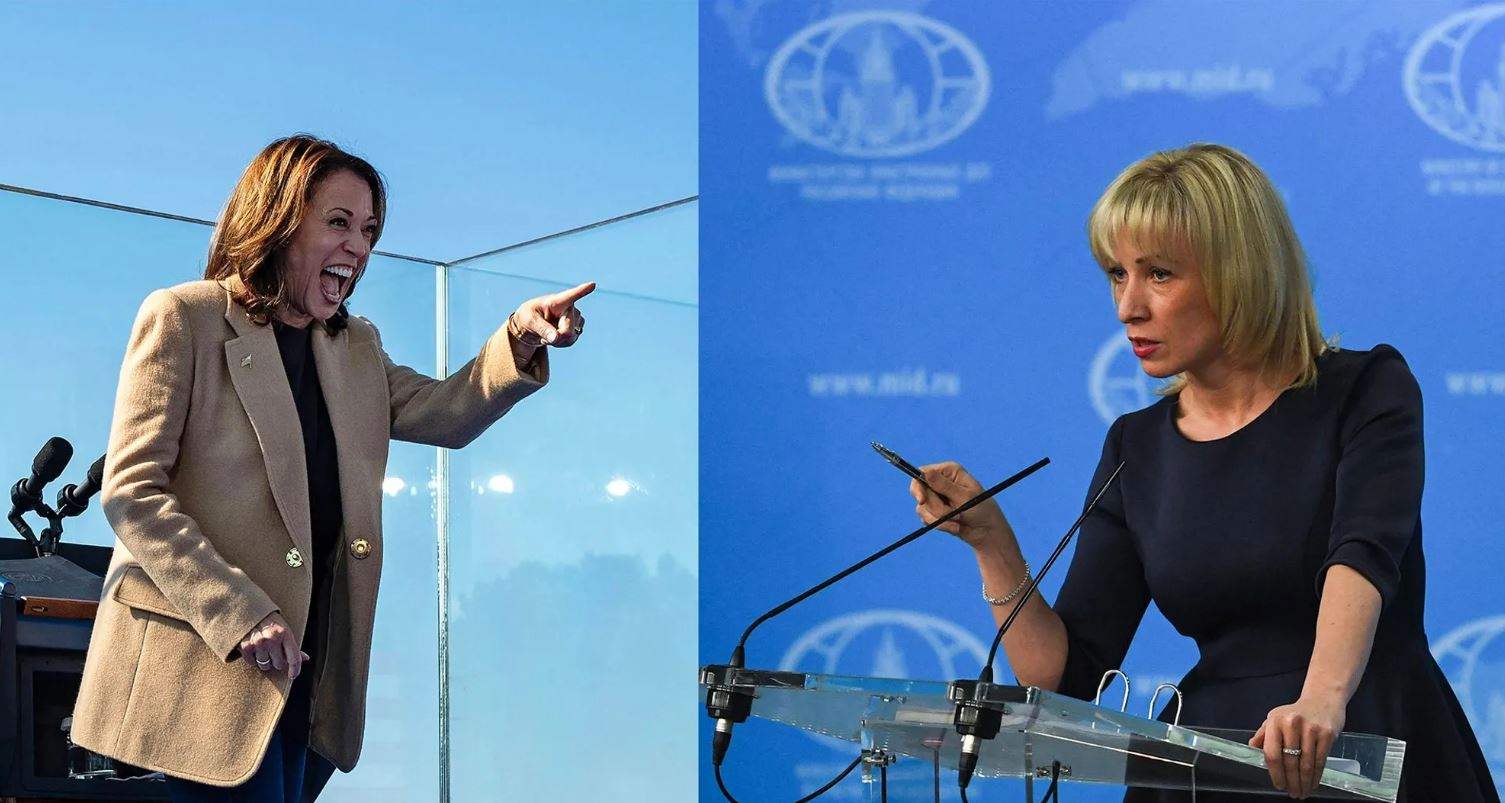 "ضحكة كامالا هاريس" .. محور تعليقات روسية! 