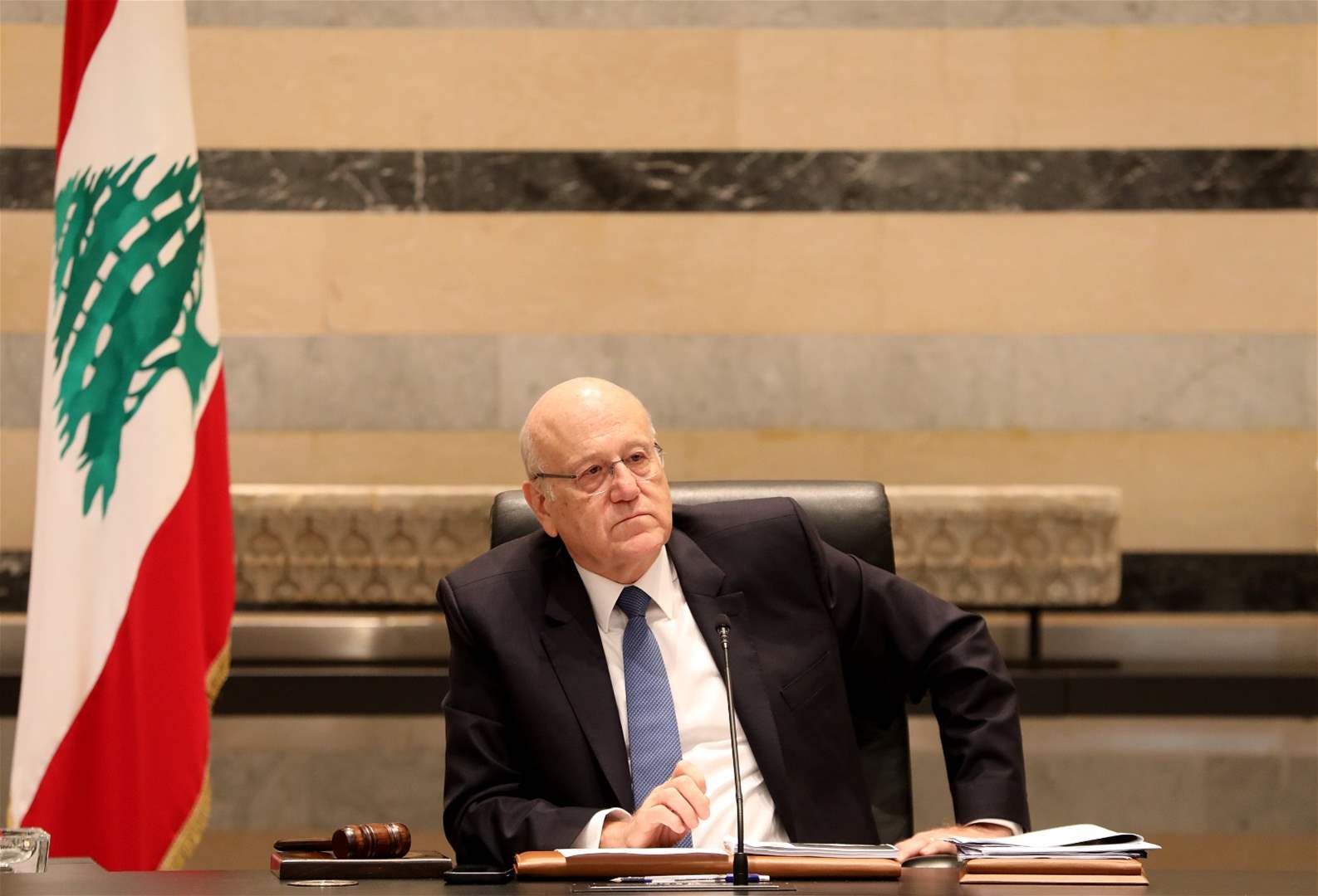 ميقاتي: العدوان الإسرائيلي المتمادي على لبنان حرب إبادة ومخطط يهدف لتدمير القرى والبلدات