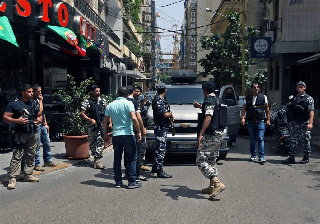 قوى الأمن الداخلي تنتشر في بيروت للاستجابة الطارئة 