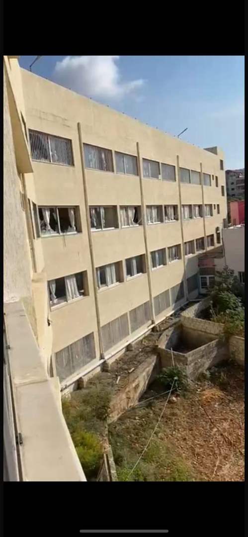مدرسة "مار شربل" في الجية تنجو بأعجوبة من القصف