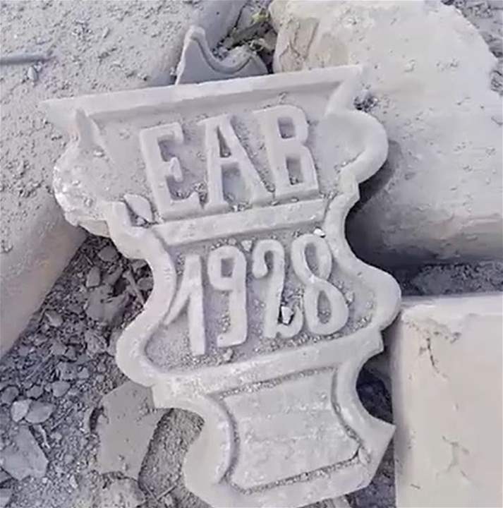 مصادر الجديد توضح حقيقة سرقة "حجر" مبنى المنشية الاثري في بعلبك