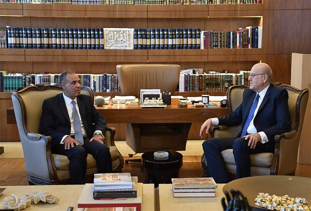 ميقاتي استقبل وزير الخارجية المصري: الأولوية هي وقف العدوان الاسرائيلي المستمر على لبنان 