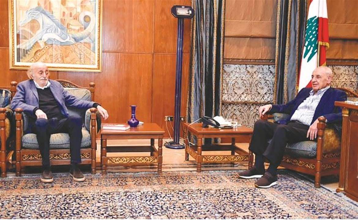 "الثابت هو التفاهم بين جنبلاط وبري".. "الانباء" الكويتية : هل من إسم يطرحه "التقدمي" للرئاسة؟