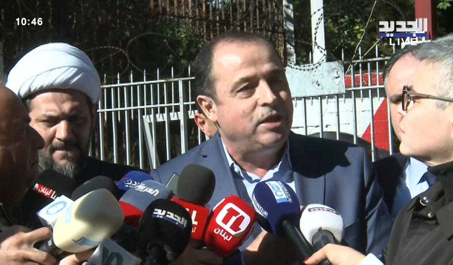 بالفيديو - داوود رمال من أمام قصر العدل: "طالع على الجنوب والدعسة على رقبتهن"