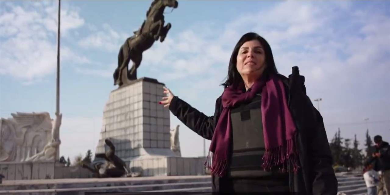 بالفيديو- قناة "سي أن أن " في مدينة حلب 