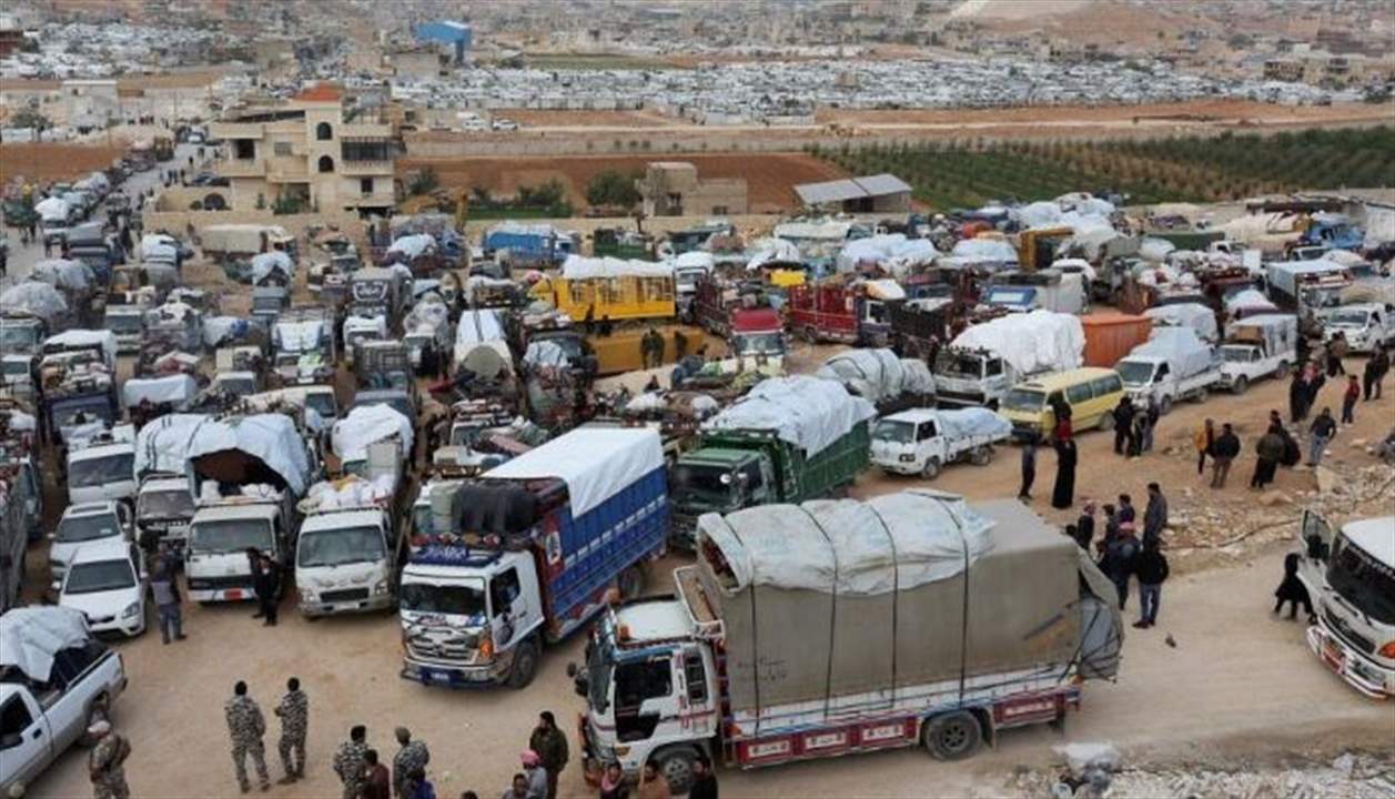 الأمم المتحدة تتوقع عودة مليون سوري إلى بلادهم