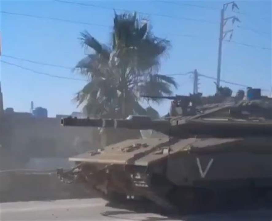 بالفيديو- دبابات إسرائيلية تتوغل في ريف درعا