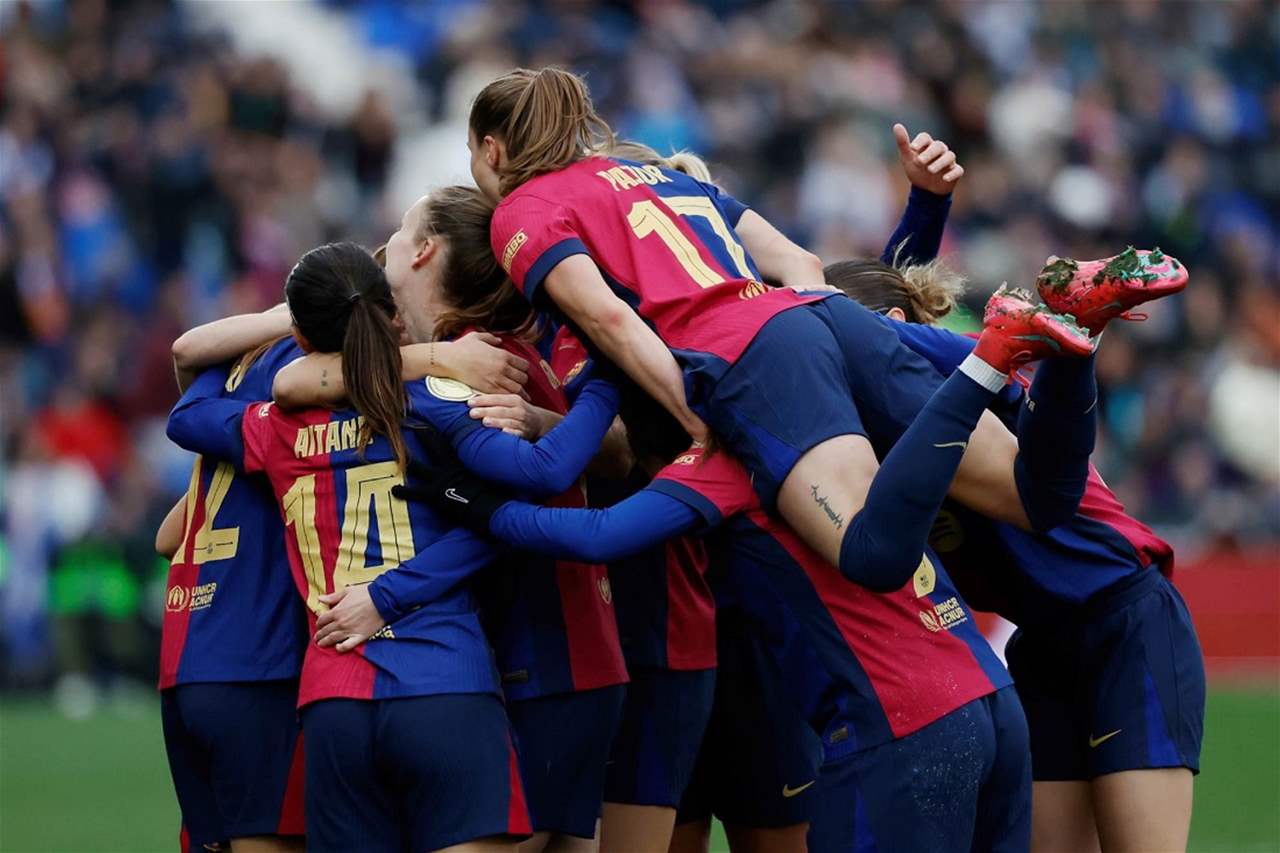 سيدات برشلونة وهيمنة مجنونة على كرة القدم الإسبانية
