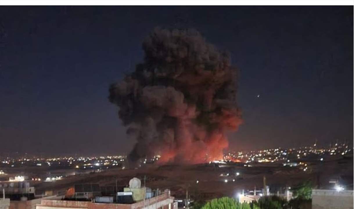 غارات إسرائيلية استهدفت السلسلة الشرقية ليلاً 