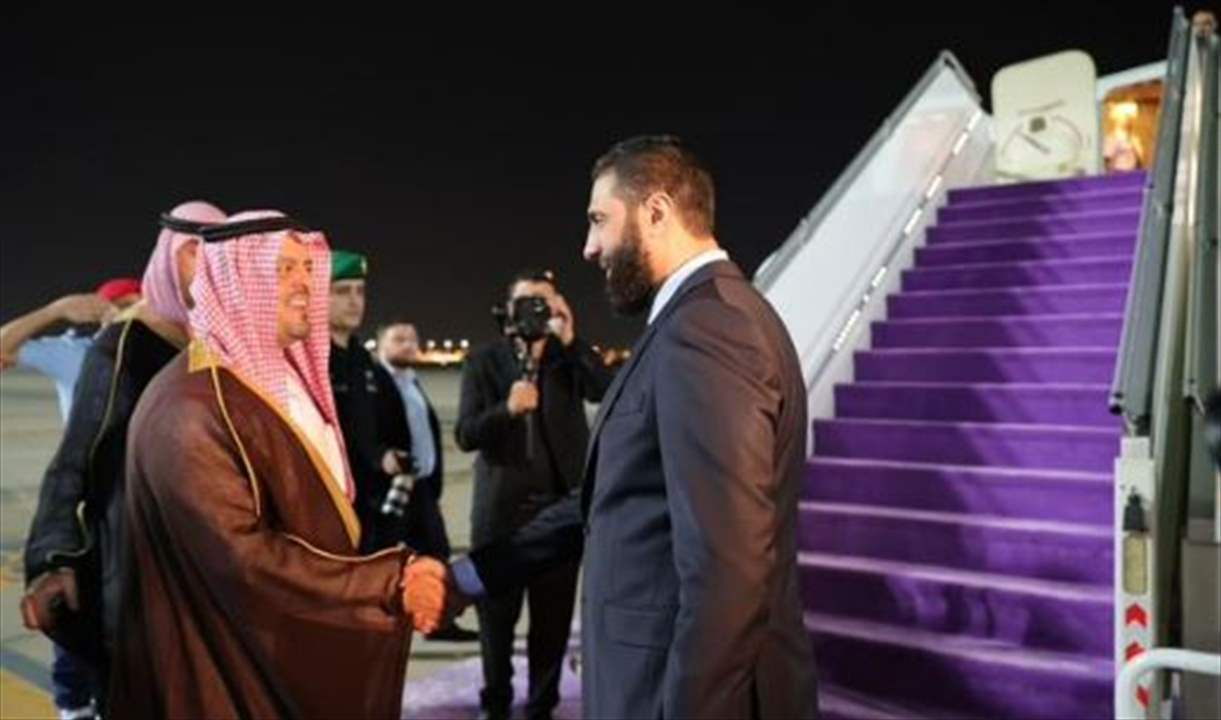 الشرع يشكر السعودية: هذا اللقاء بداية علاقة استراتيجية بين البلدين 