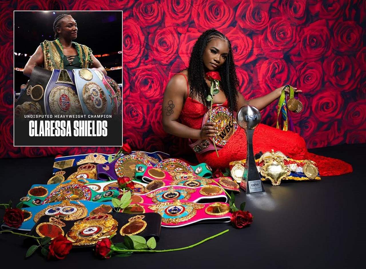 فيديو - شيلدز أول ملاكم على الإطلاق بطلة في ثلاثة أوزان