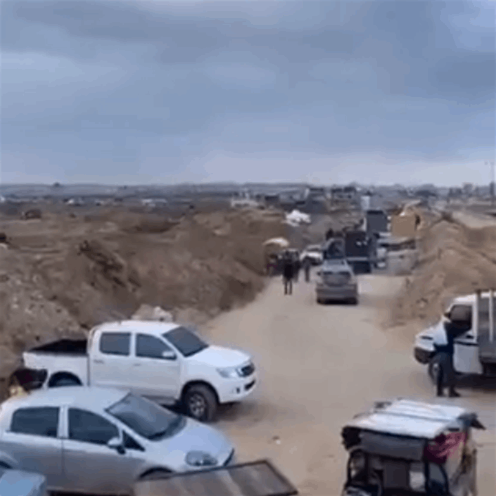 بالفيديو - هكذا بدا محور نتساريم بعد انسحاب جيش الإحتلال