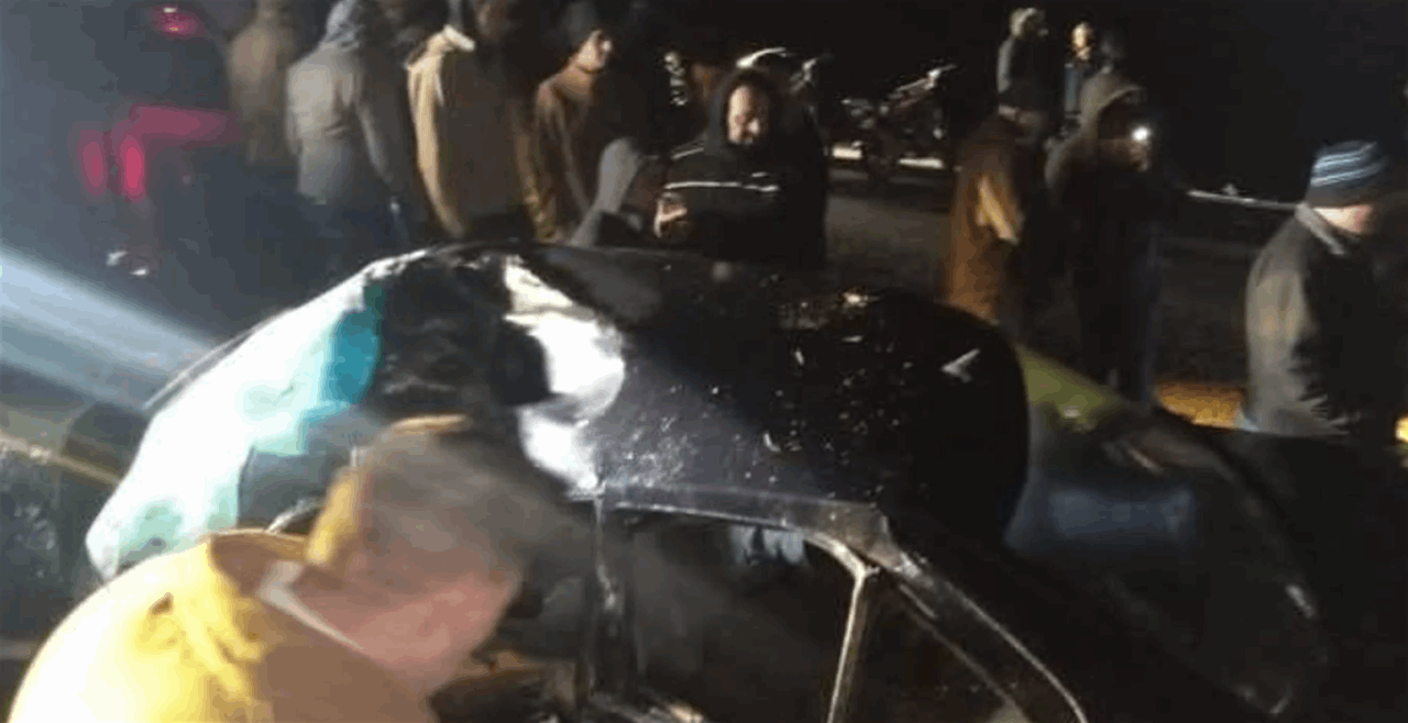 بالصور- حادث سير في عكار يودي بحياة شخص وجرح آخرين