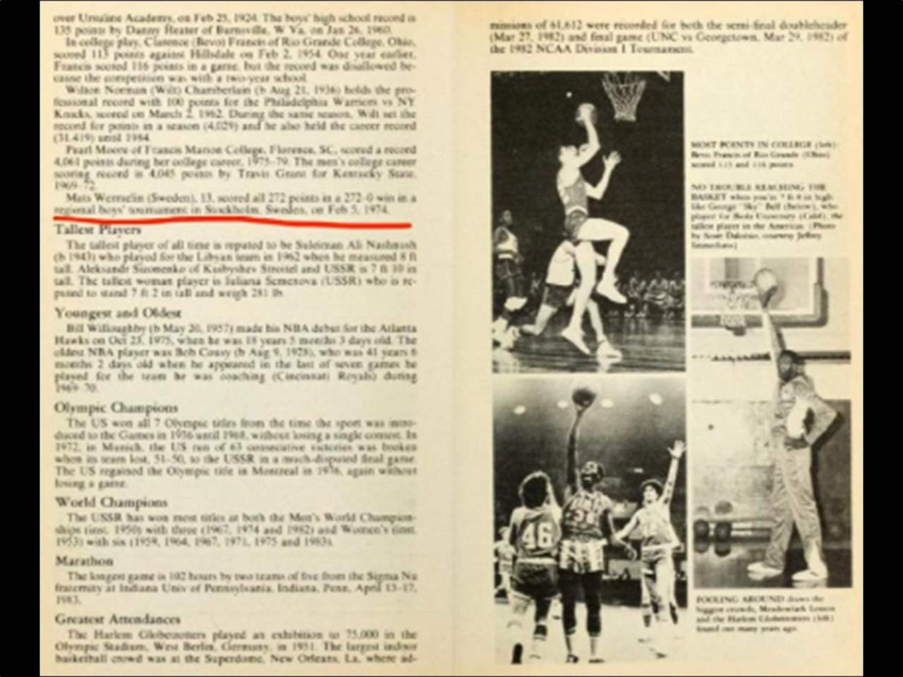 مباراة كرة سلّة انتهت (277-10) .. هل تصدقون؟