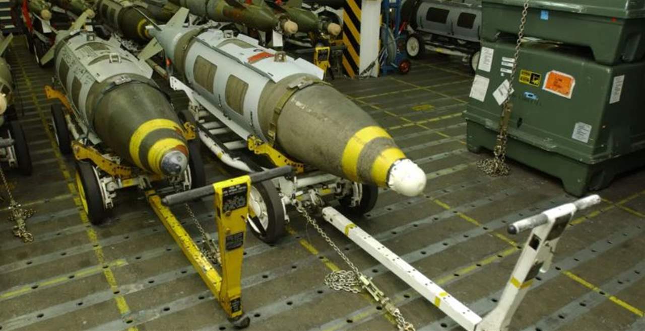 شحنة قنابل ثقيلة وصلت إلى إسرائيل! 