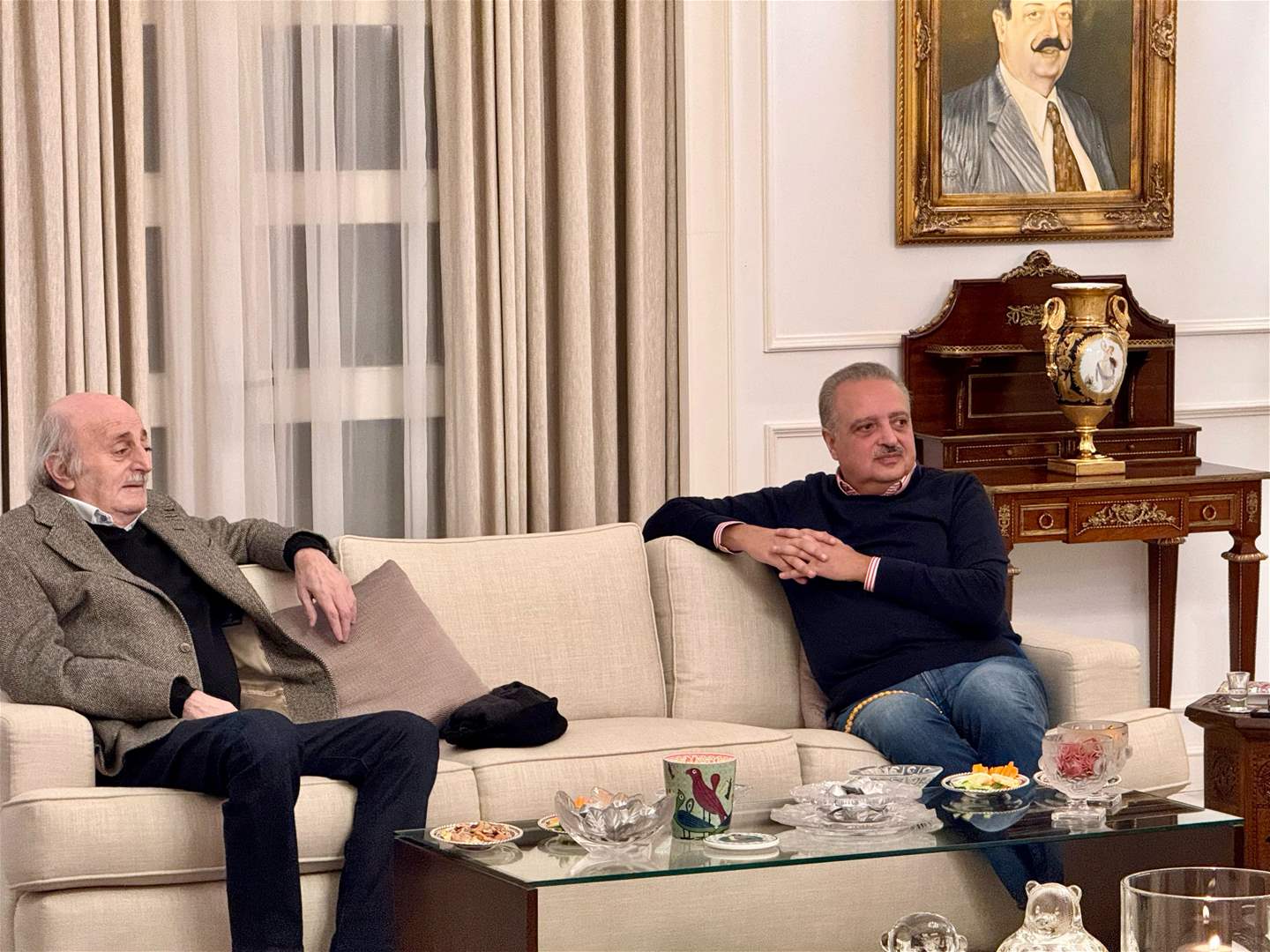 أرسلان يلتقي جنبلاط في خلدة