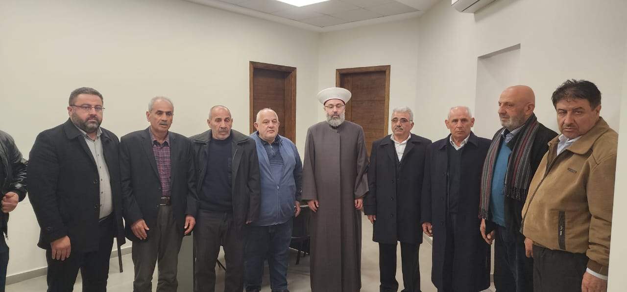 مفتي بعلبك الهرمل يستقبل وفداً من لجنة متابعة المهجرين الحدوديين