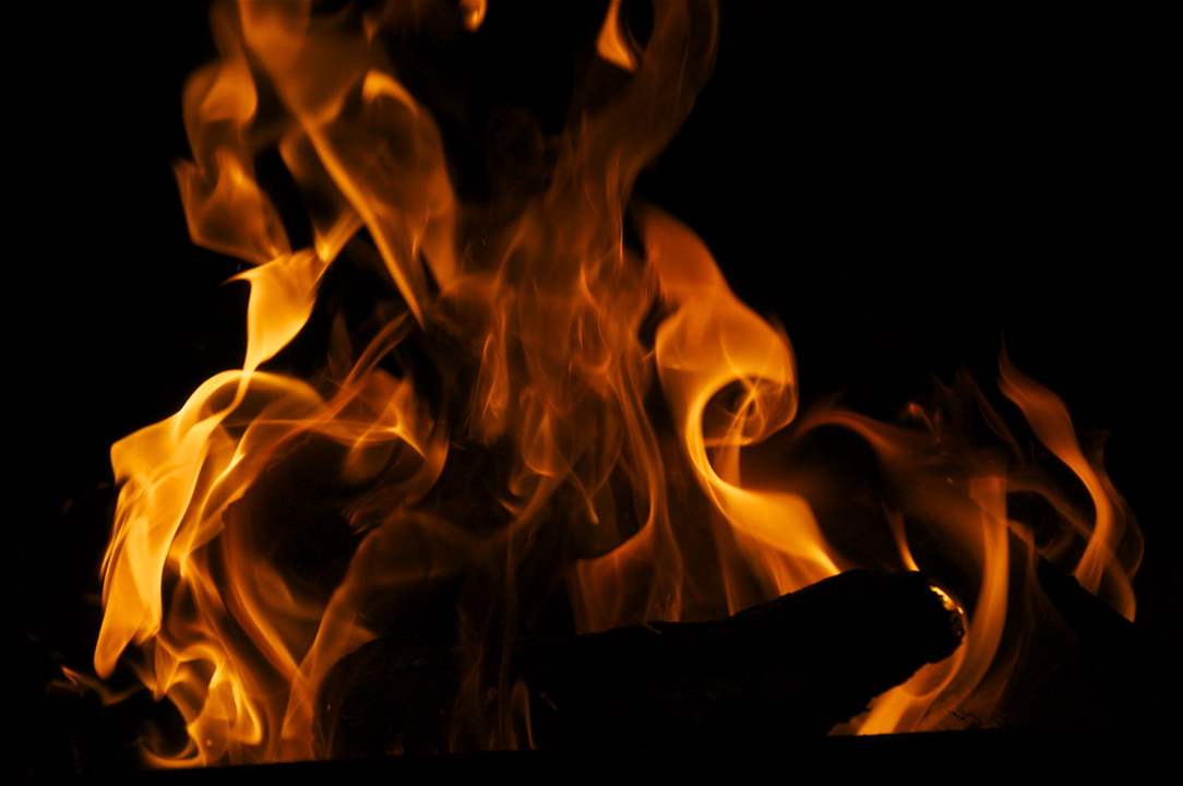 بالفيديو: حريق في الضاحية الجنوبية 