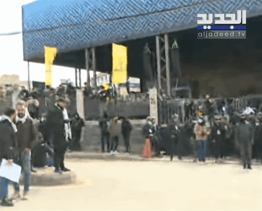 كيف يبدو المشهد عند ضريح نصر الله قبل ساعة من بدء التشييع؟