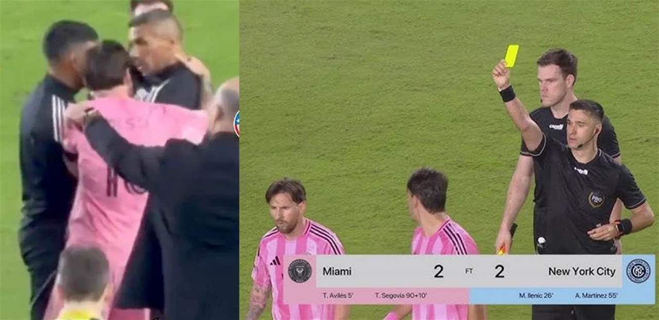 بالفيديو - الوجه الشغوف الغاضب لليونيل ميسي 