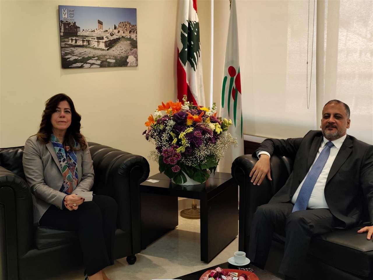 المُبرقع زار بيراقداريان وبحثا إطلاق الصندوق المخصص لتأهيل المنشآت التي تضررت بفعل العدوان الاسرائيلي 