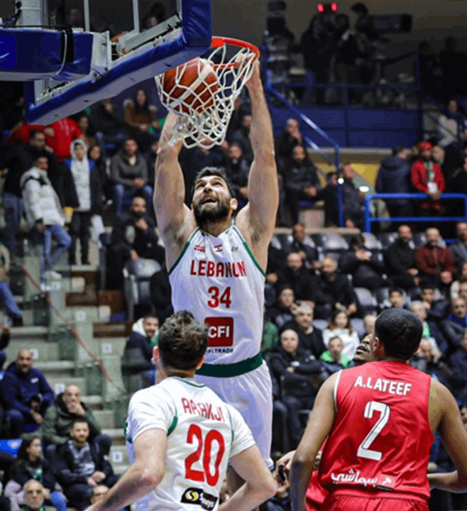 بالصور- لبنان يختم التصفيات المؤهلة لبطولة آسيا بكرة السلة بالعلامة الكاملة