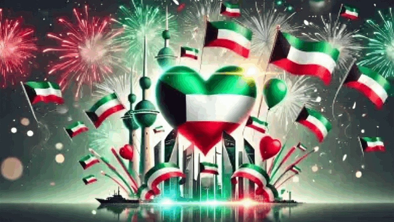 اليسا واصالة ونجوى كرم يحتفلن بمناسبة العيد الوطني الكويتي 