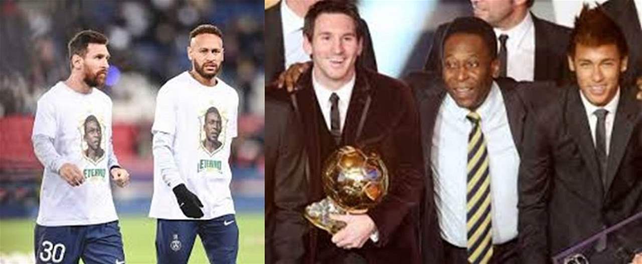 نيمار يتجاهل ليونيل ميسي عند تسمية &quot;ملك&quot; كرة القدم الحقيقي
