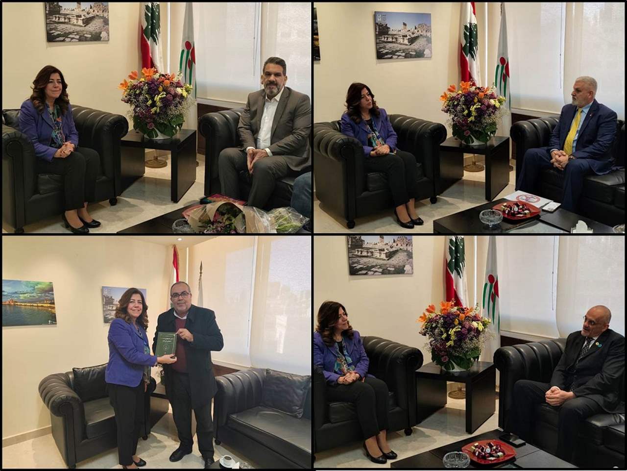 اتحادات رياضية زارت وزيرة الشباب والرياضة