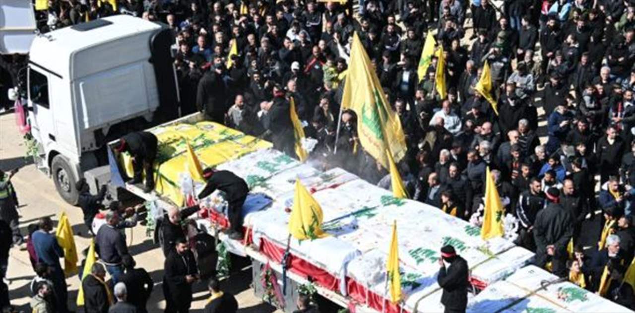 صورة - عيترون تشيّع 95 شهيداً! 