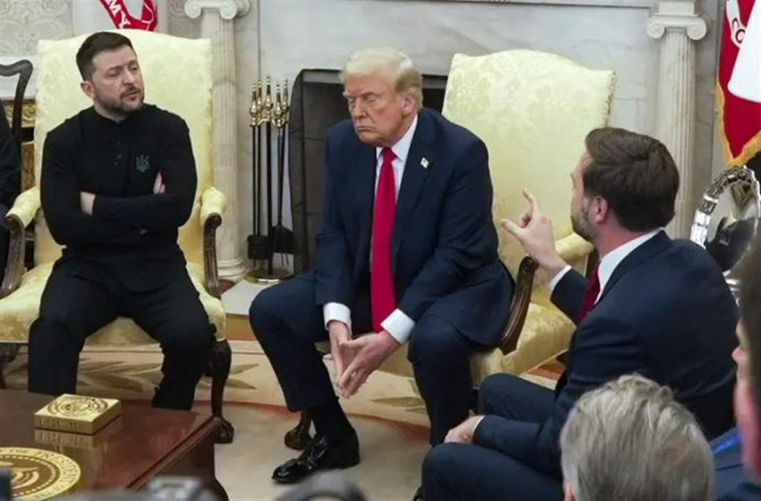 بالفيديو - "مزحة" أشعلت الأجواء بين ترامب وزيلينسكي! 