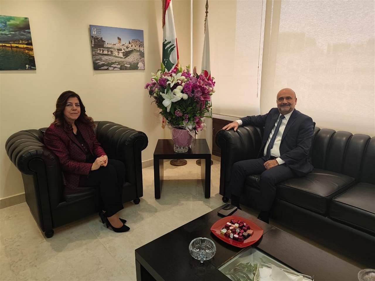 بايراقداريان استقبلت أبي رميا وكرّمت محمد عويدات