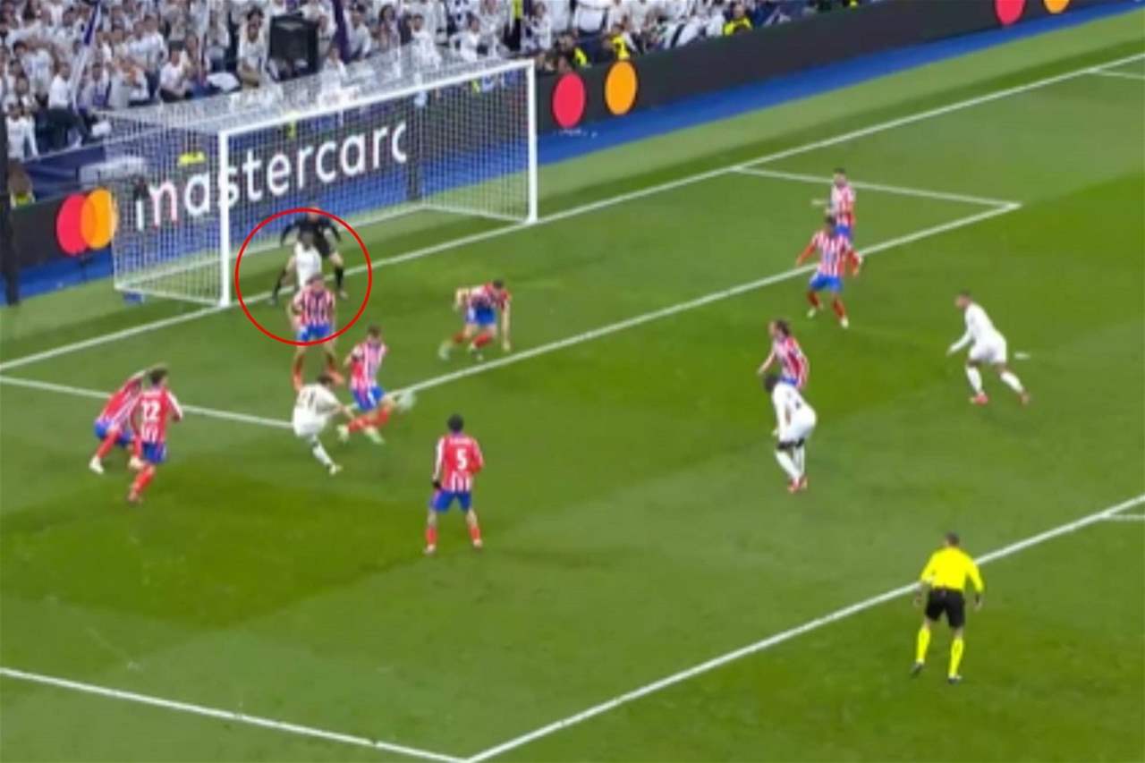 هدف ريال مدريد الثاني في مرمى أتلتيكو تسلل فاضح !!