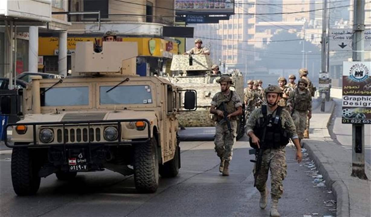   مداهمات للجيش في طرابلس وتوقيف مطلوبين