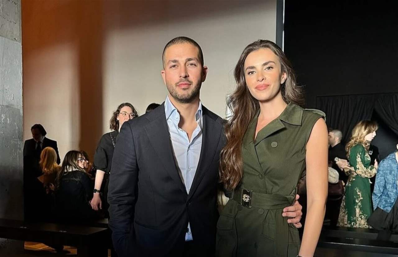 انباء عن زواج ابن ايلي صعب من خطيبته الاردنية سرا 