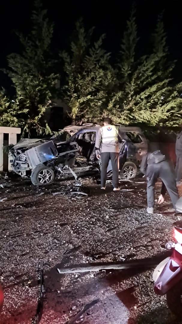  استهداف سيارة في بلدة ياطر(فيديو)  