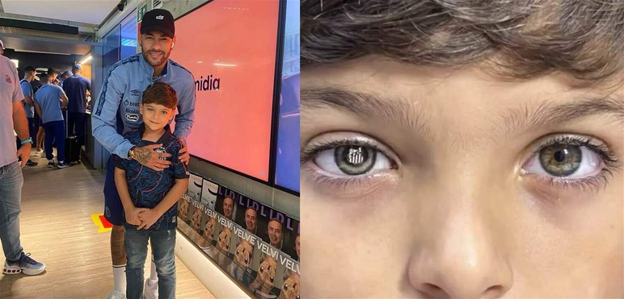 الطفل أنتوني بـ"عين سانتوس" وصور تذكارية مع نيمار