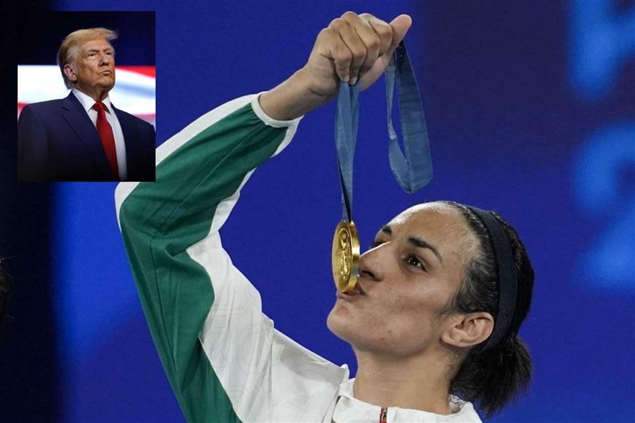 إيمان خليف تردّ على الرئيس الأميركي دونالد ترامب