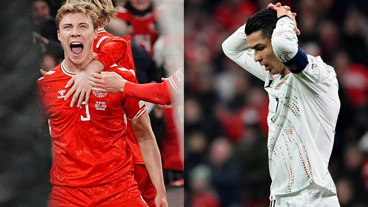 فيديو - راسموس هويلوند يسجل ويحتفل على طريقة كريستيانو وأمامه