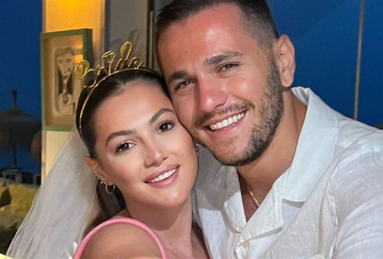 دانا الحلاني تحتفل بعيد ميلادها برفقة خطيبها آلان سعد 