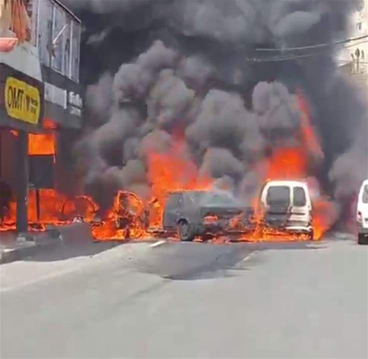 حريق ضخم بالهرمل يلتهم محطة ومحال وسيارات! 