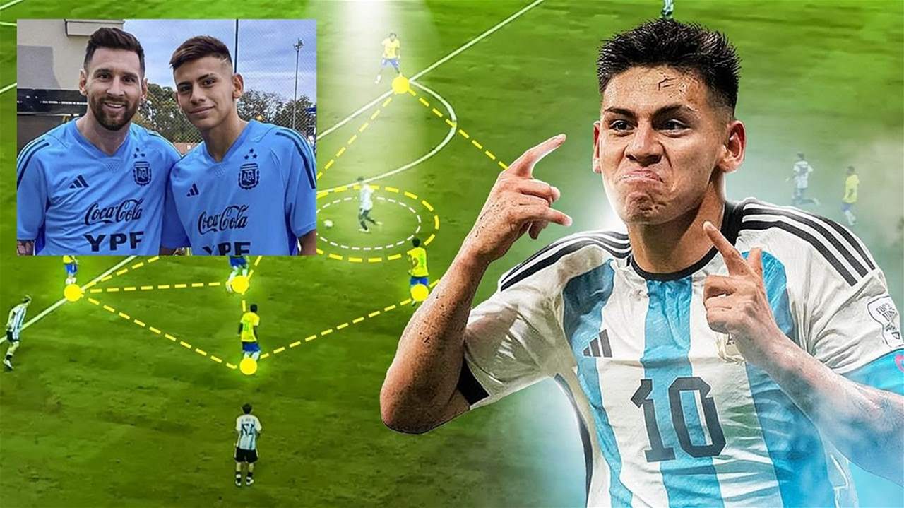 ميسي فاجأ نجماً أرجنتينياً شاباً بهدية ورسالة