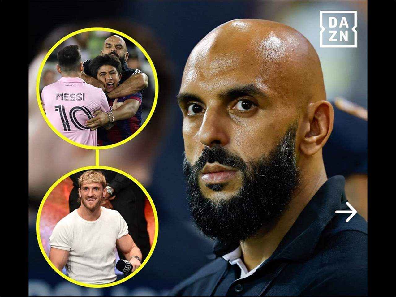 فيديو - لوغان بول يتحدّى حارس ميسي الشخصي