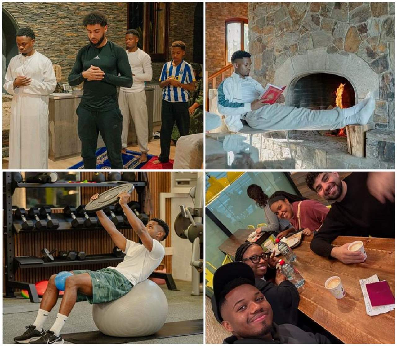 نشر صوراً من رمضان .. أنسو فاتي المؤمن الملتزم 