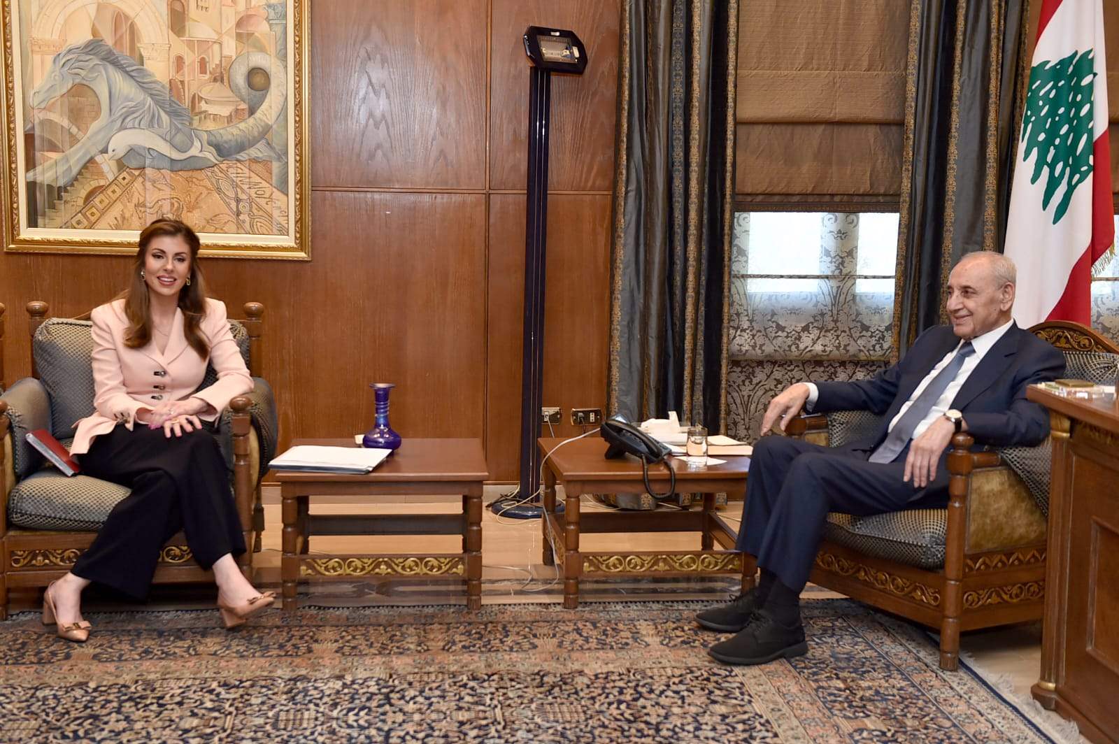 بعيداً عن نجمة داوود.. هذا ما دار بين بري وأورتاغوس! 