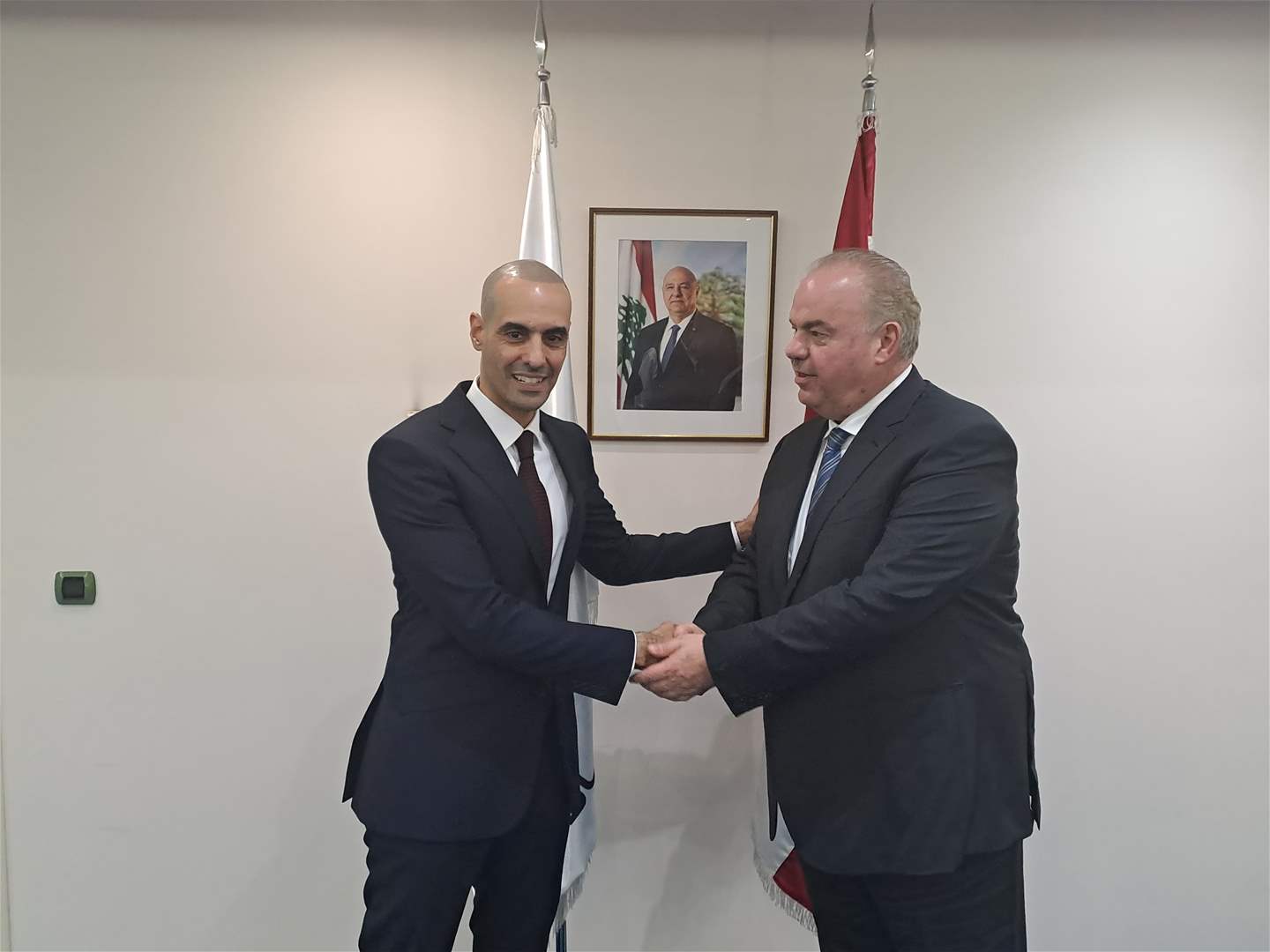 وزير الاتصالات استقبل الخرافي: بحث في فرص الاستثمار وتطوير القطاع