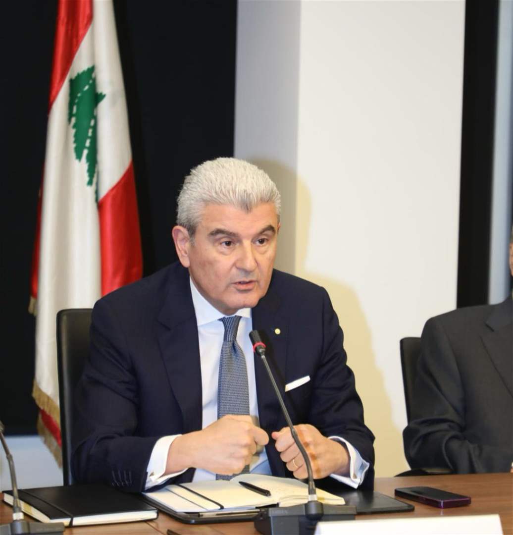 &quot;ليعترف حزب الله بالوقائع الجديدة&quot;.. تصريح لوزير الصناعة